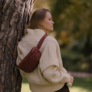 Beige Wood Pocket